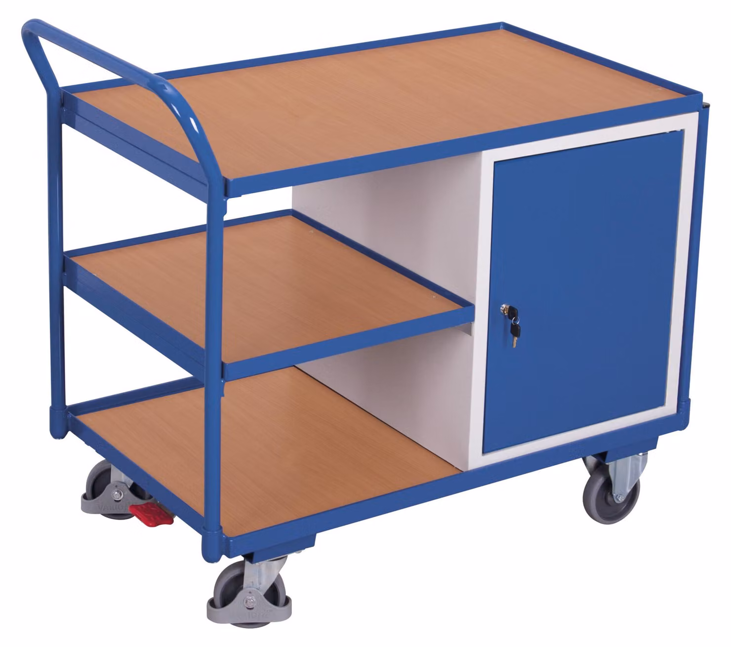 Carrello da tavolo Variofit con 3 ripiani sw-600.603