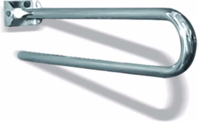 Barra maniglione ribaltabile da cm 80 inox lucido