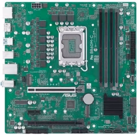 Asus pro b860m-c-csm intel b860 lga 1851 (socket v1) micro atx - 90MB1MCP-M0EAYC