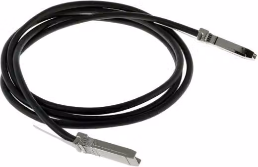 Allied telesis at-qsfp1cu cavo infiniband e in fibra ottica 1 m qsfp+ nero, argento