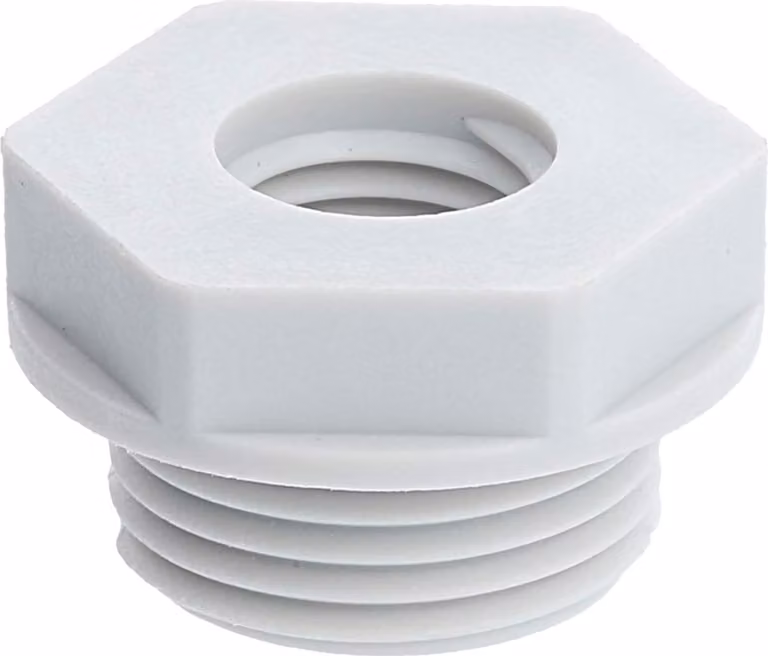 WISKA Riduttore M/M da M20x1,5 a M12x1,5 KRM-M20/M12 Esagonale Poliammide (PA) Filettatura di collegamento 8,0 mm - 1 pezzo