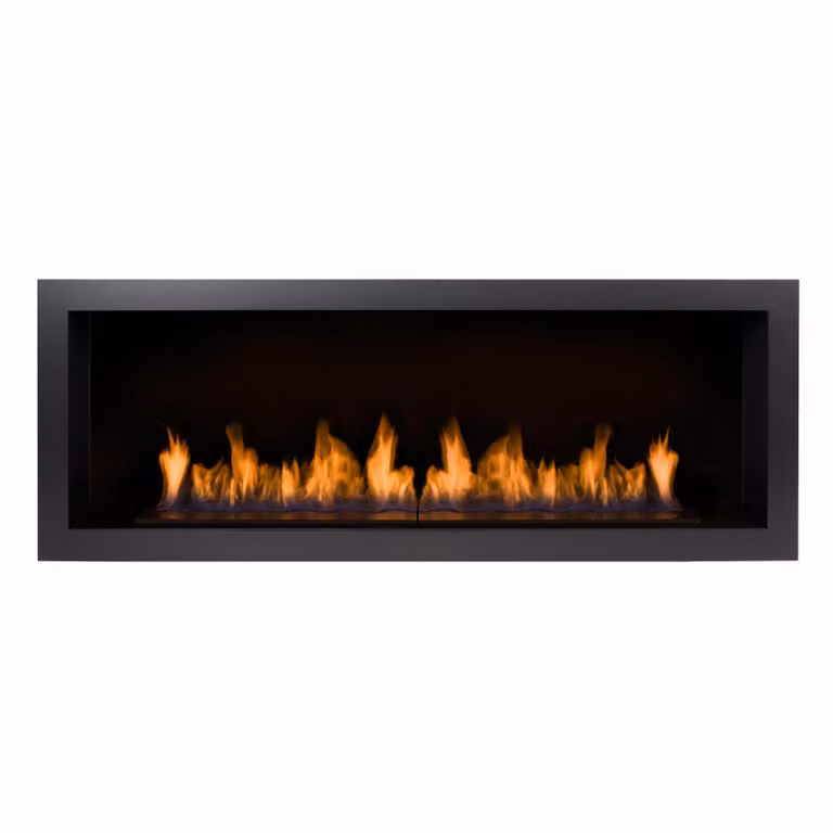 Caminetto a bioetanolo da incasso Pele 1100x350x160