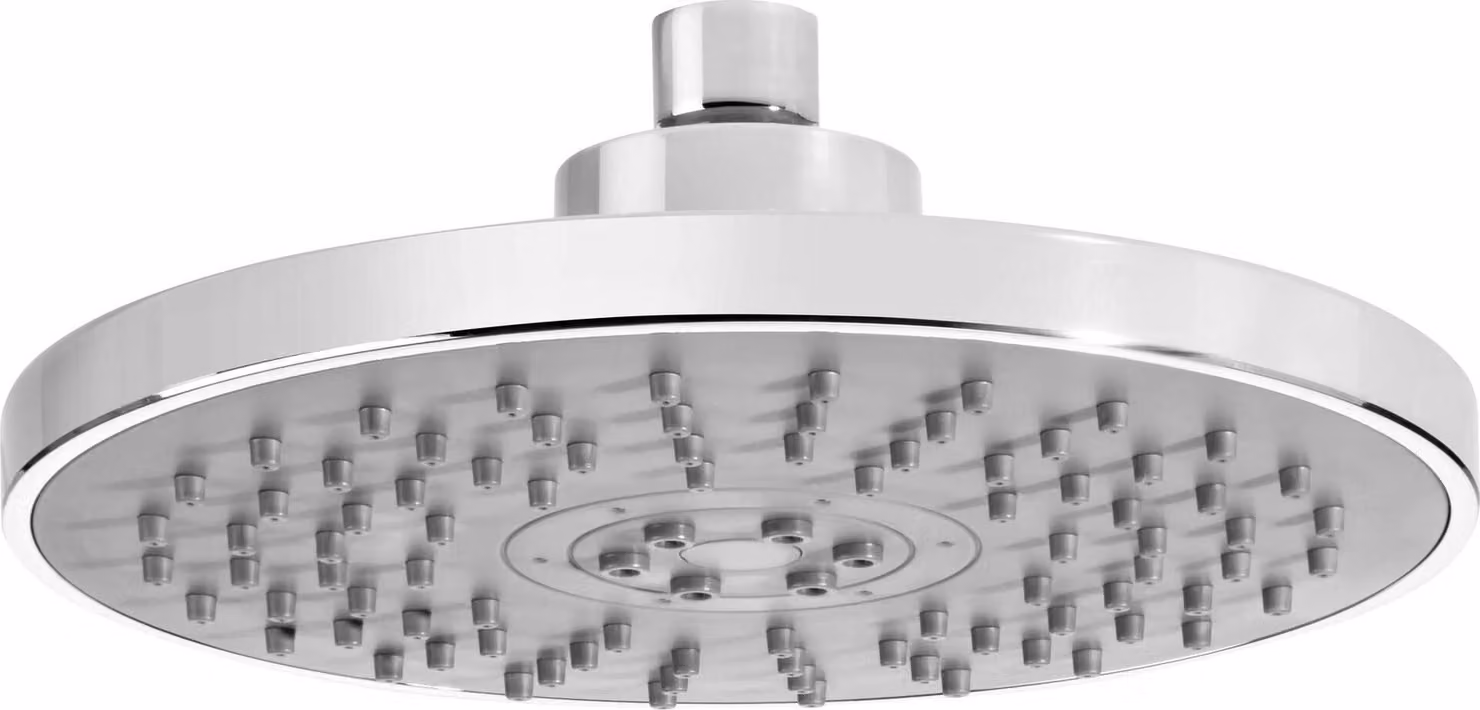 Soffione 2 funzioni 200 mm pioggia idromassaggio
