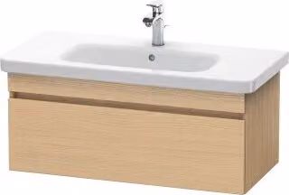 Mobiletto lavabo Duravit DuraStyle 93x44,8 cm, bianco uovo, 1 estraibile, sospeso a parete