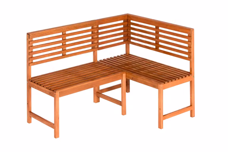 Panca angolare da giardino Merxx - Eucalipto