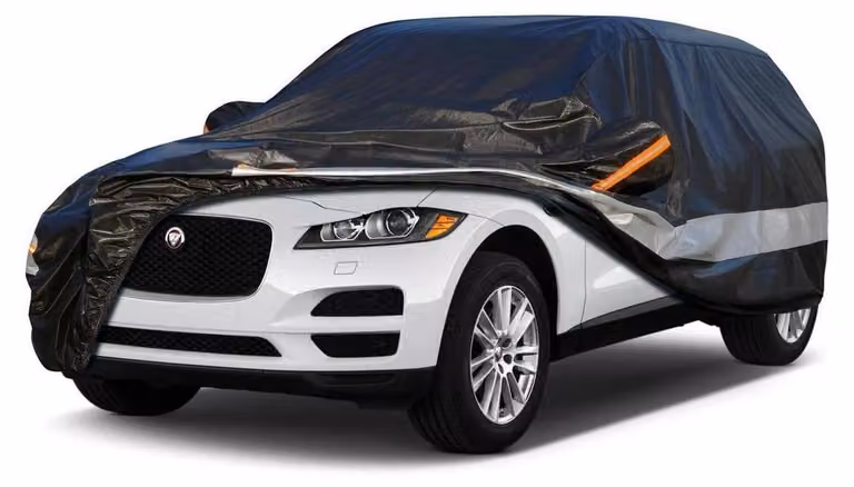 Copertura per auto, 10 strati, impermeabile e traspirante, colore nero, per Jaguar F-Pace (2016-2023)