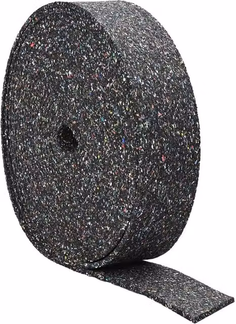 Rotolo di Granulato in Gomma Nero CFW6105251 L: 200 cm, P: 12 cm, H: 1 cm