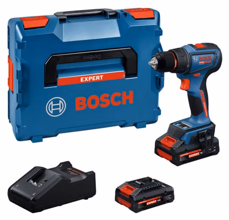 Trapano avvitatore a batteria EXSR18V-90 Bosch, 2 x EXBA18V-40, L-BOXX 136