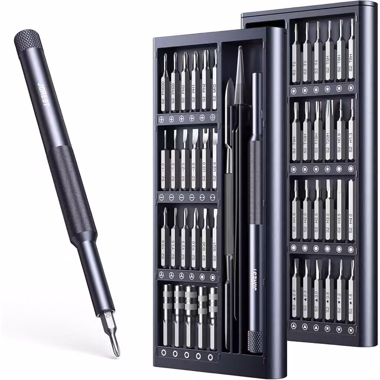 Set di cacciaviti Feinmechaniker, 50 pezzi, mini utensile portatile con inserti Torx S2 per la riparazione di elettronica