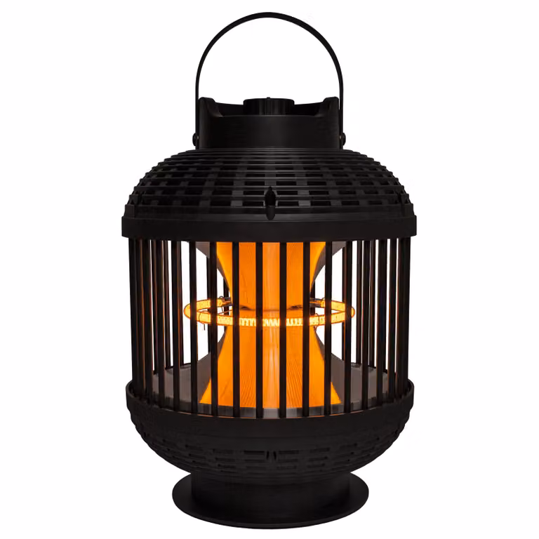 Mi-Heat 1200W lanterna a infrarossi da esterno Roma, riscaldatore da tavolo, riscaldatore da patio, riflettore di calore a 360 gradi