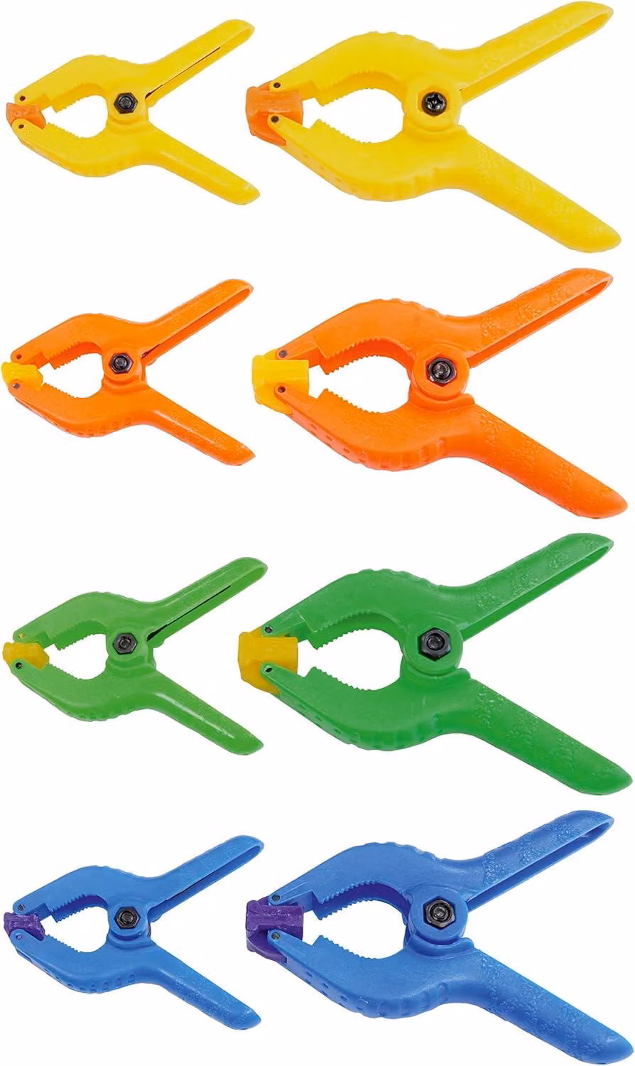 Set di 22 fascette, da 63/90 mm, in plastica colorata, per uso in giardino e in cucina