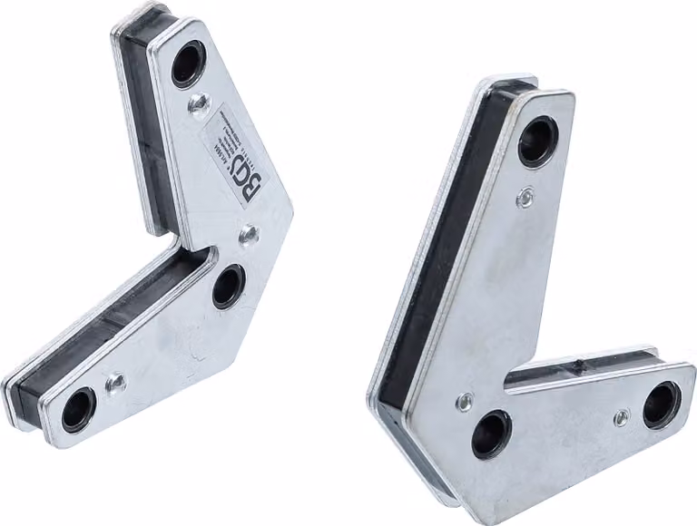 BGS Set di supporti per magneti di potenza a forma di L 2 pezzi
