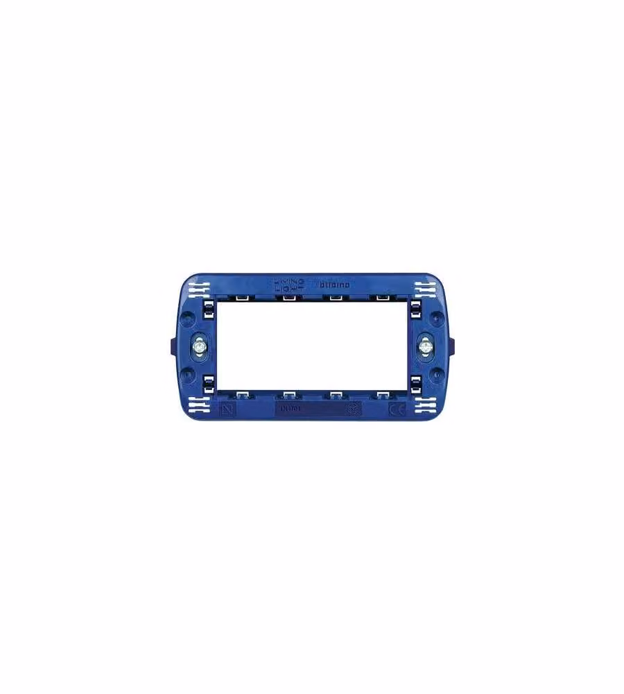 Bticino Supporto 4 Moduli - LivingLight - Fissaggio con Viti