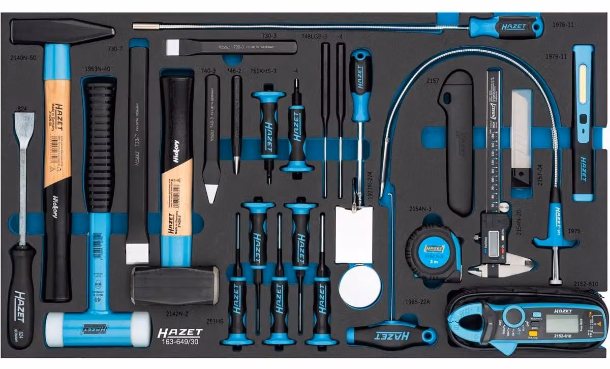 Assortimento di utensili HAZET da 30 pezzi