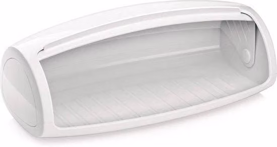 Cesta per il pane Cucina bianca plastica 444 x 252 x 171 cm