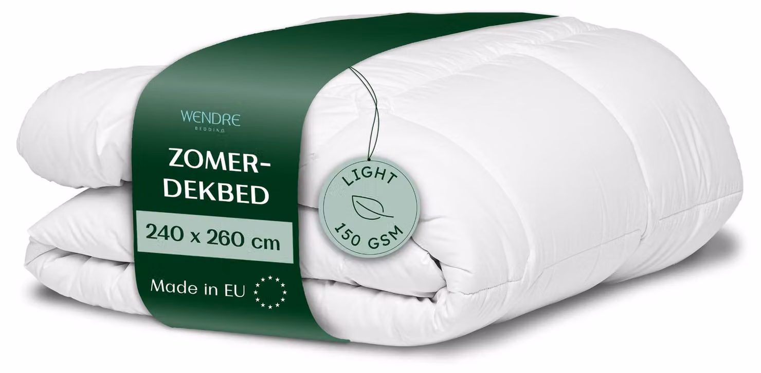 Coperta estiva per letto, dimensioni 240x260 cm, peso 150 g/m², traspirante, in microfibra