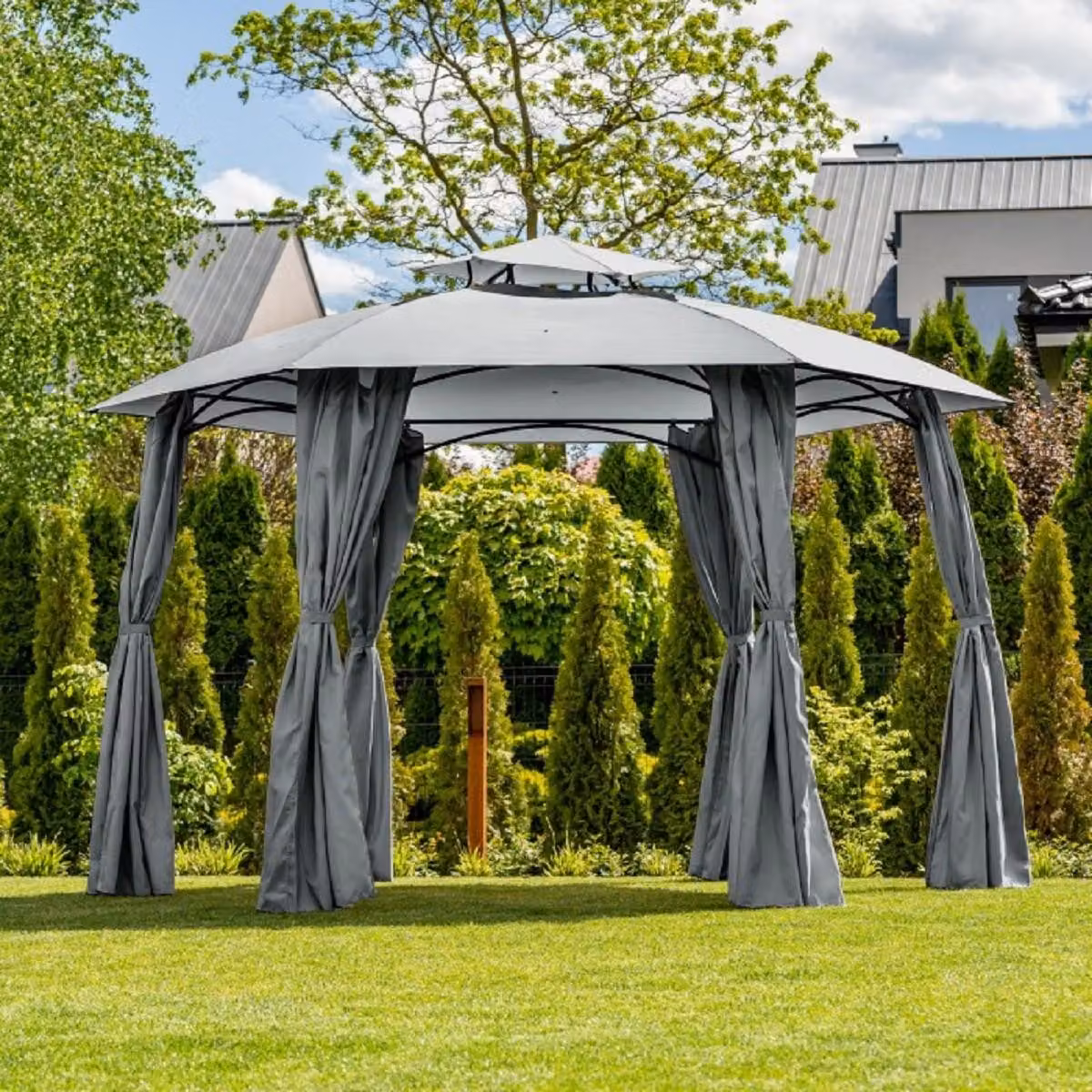 Casa Padrino Luxury Pavilion Grey 360 x H. 270 cm - Arredo Giardino e Terrazza