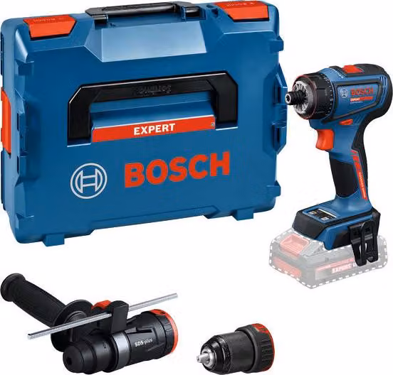 Trapano avvitatore a batteria EXSR18V-90FC Bosch, GFA 18-M/H, L-BOXX 136