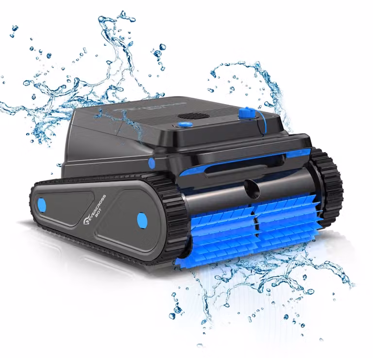 Aspirapolvere robotizzato - Robot per piscine - Pulitore per piscine - Aspirapolvere automatico per piscine - Potenza: 110W