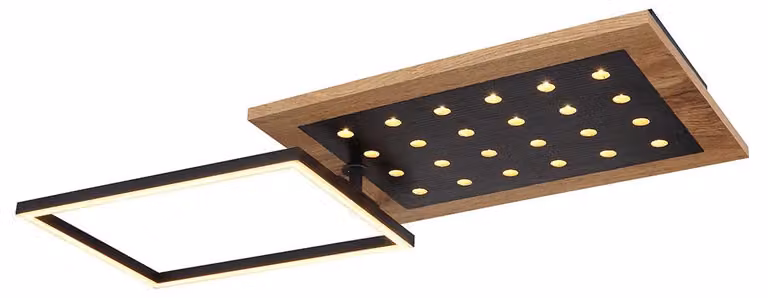 Plafoniera a LED, 3 livelli di intensità, funzione di memoria, lunghezza 63,5 cm