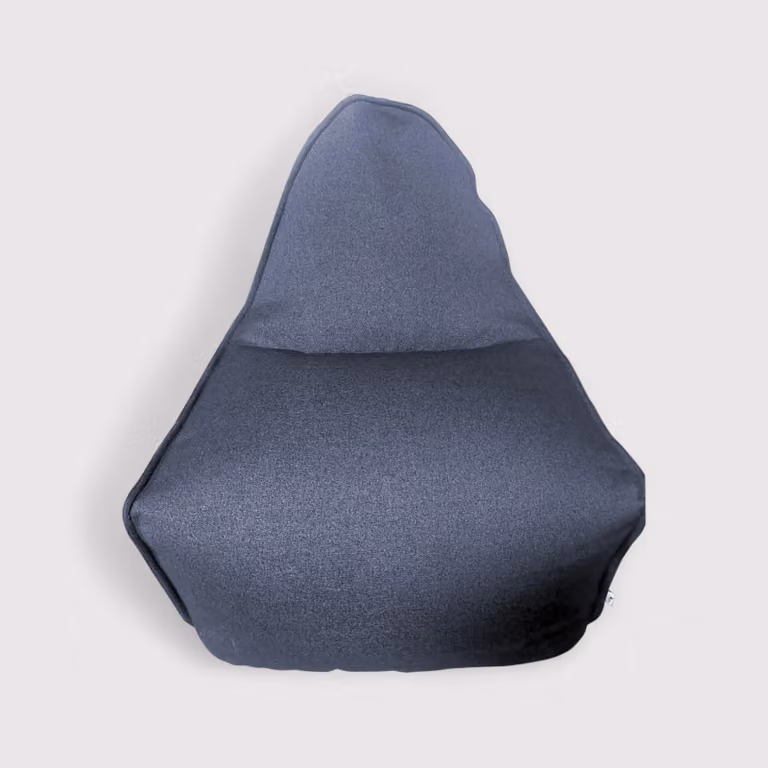 Issopo - Fodera per poltrona a sacco blu da riempire