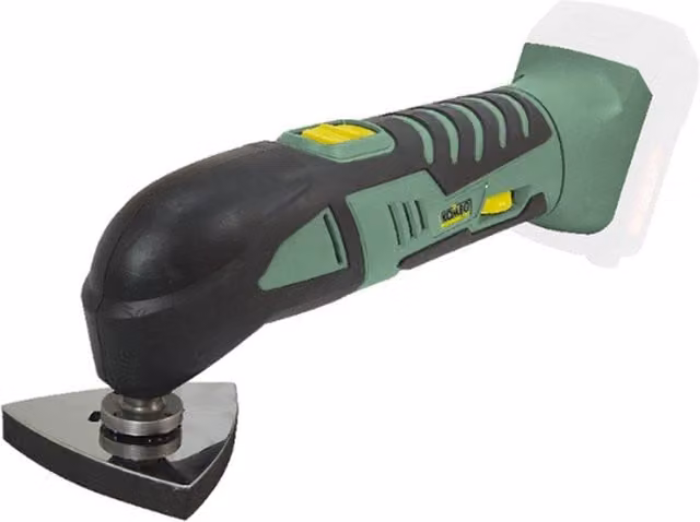 Smerigliatrice Multifunzione Kombo con 9 Accessori 20V Verde
