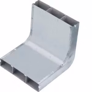Hager UKK190383, zinco, acciaio, conforme a EN50085-2-2, 190 mm, 200 mm, 38 mm