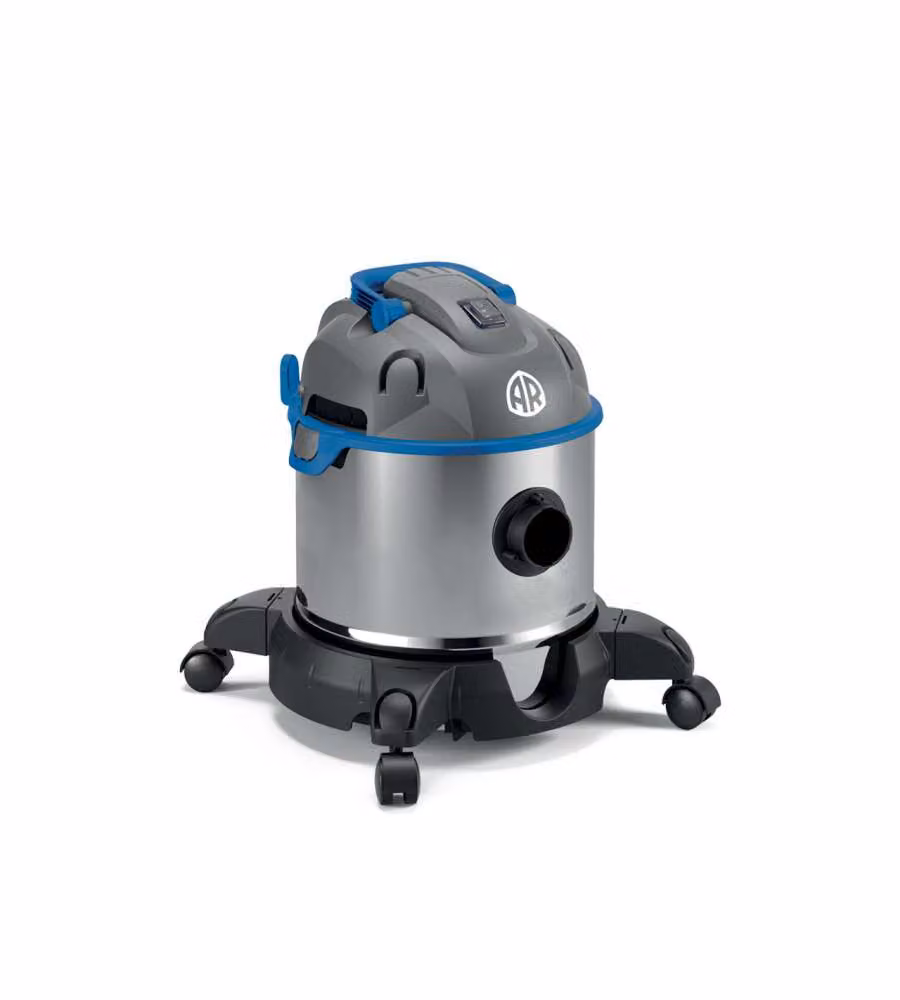 Aspiracenere 4in1 Annovi Reverberi Blue Clean M20 in acciaio inox, colore blu, capacità 20 lt, 1200W