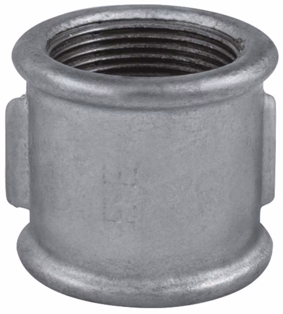Idro Bric Manicotto in Ghisa 3/8" FF per Impianti Acqua e Gas