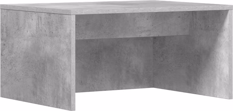 Scrivania a parete Grigio cemento 60 x 45 x 30 cm