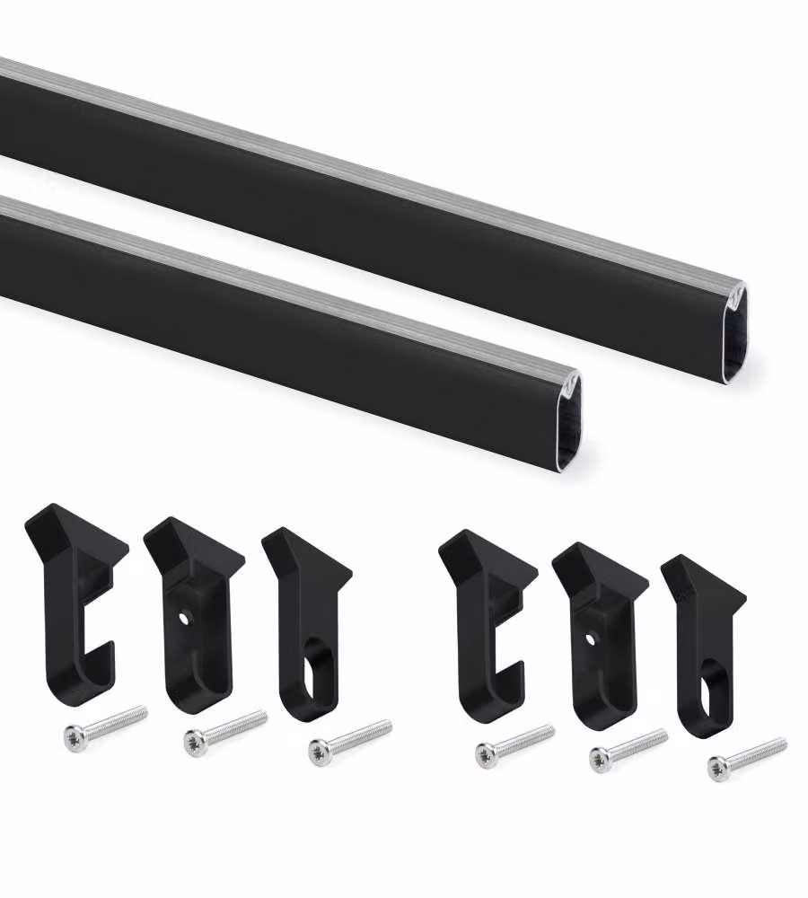 Emuca Kit Tubo Per Armadio Silk 1,15M