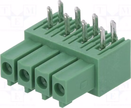 1 x Profilo di chiusura disattivabile con angolo di 90°, corsa: 4 x 3,5 mm, connettore: 15EDGA-3.5-04P-14-00A