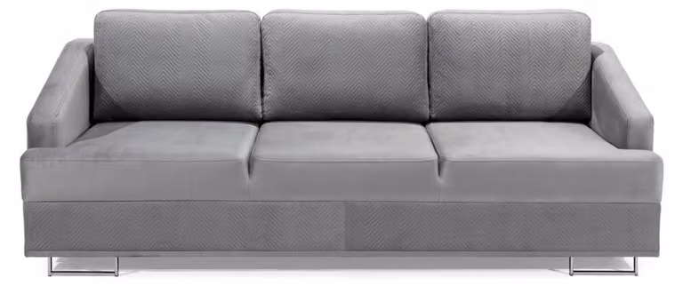 Dreisitzer 3 Sitzer Sofa Wohnlandschaft Stoff Polster Lümmel Couch Garnitur