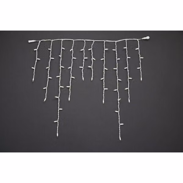 Barriera luminosa a LED "Ice Lite 174" QuickFix 10,5W 3m x 0,9m 830 (bianco caldo) cavo bianco