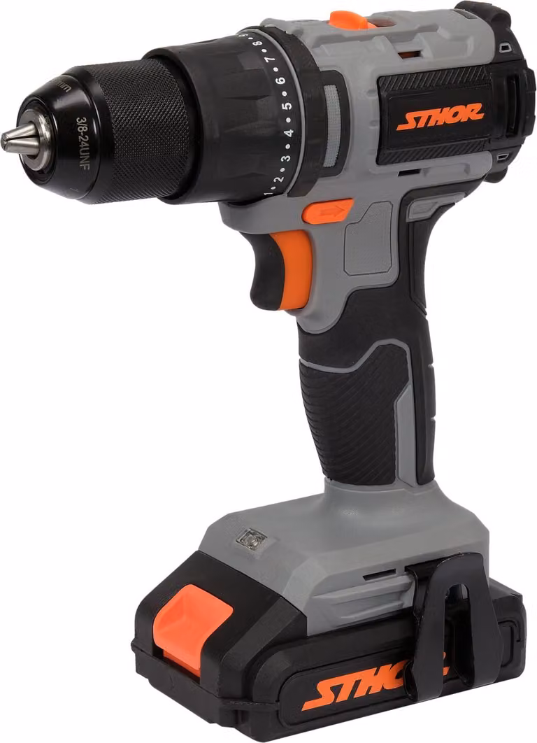 Trapano/avvitatore a batteria 20V (1 batteria 2Ah+caricabatterie)