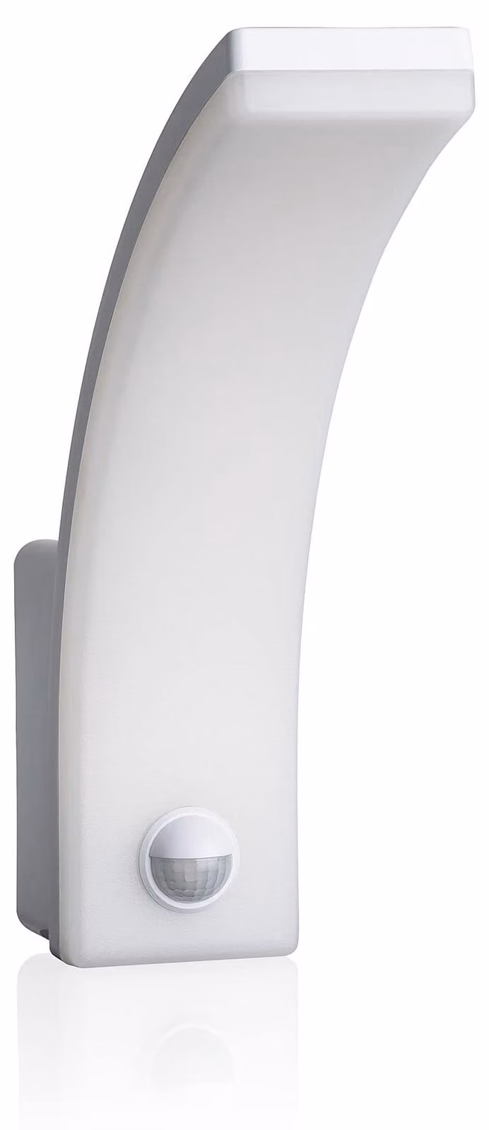 Lampada da parete esterna a LED con sensore di movimento, 20W, 1550 lumen, 6000K, grado di protezione IP65, colore bianco