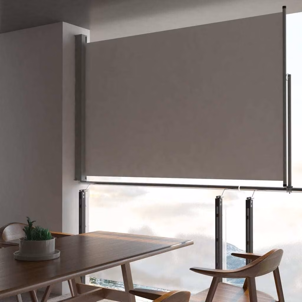 Maison Exclusive - Tenda da sole laterale retrattile 160x300 cm Grigio