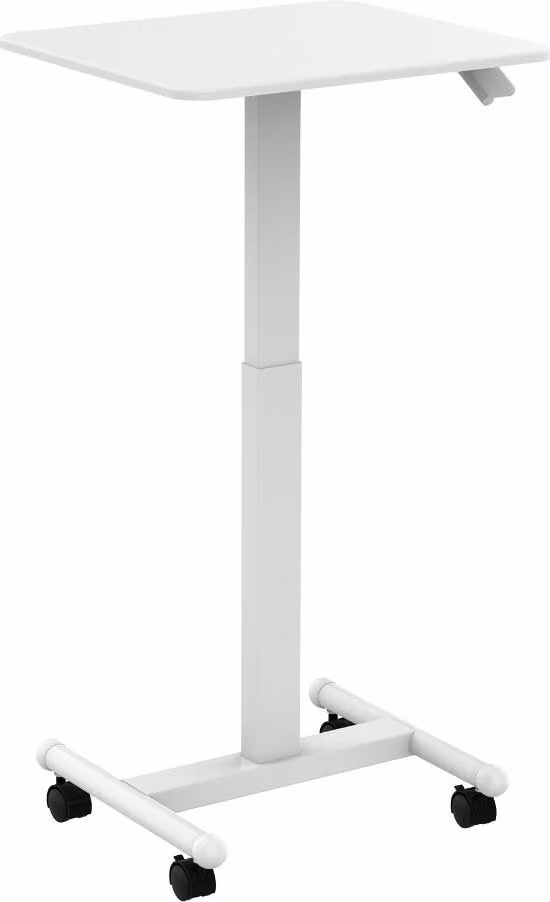 Scrivania mobile Lykke L100, bianca, 60 x 52 cm