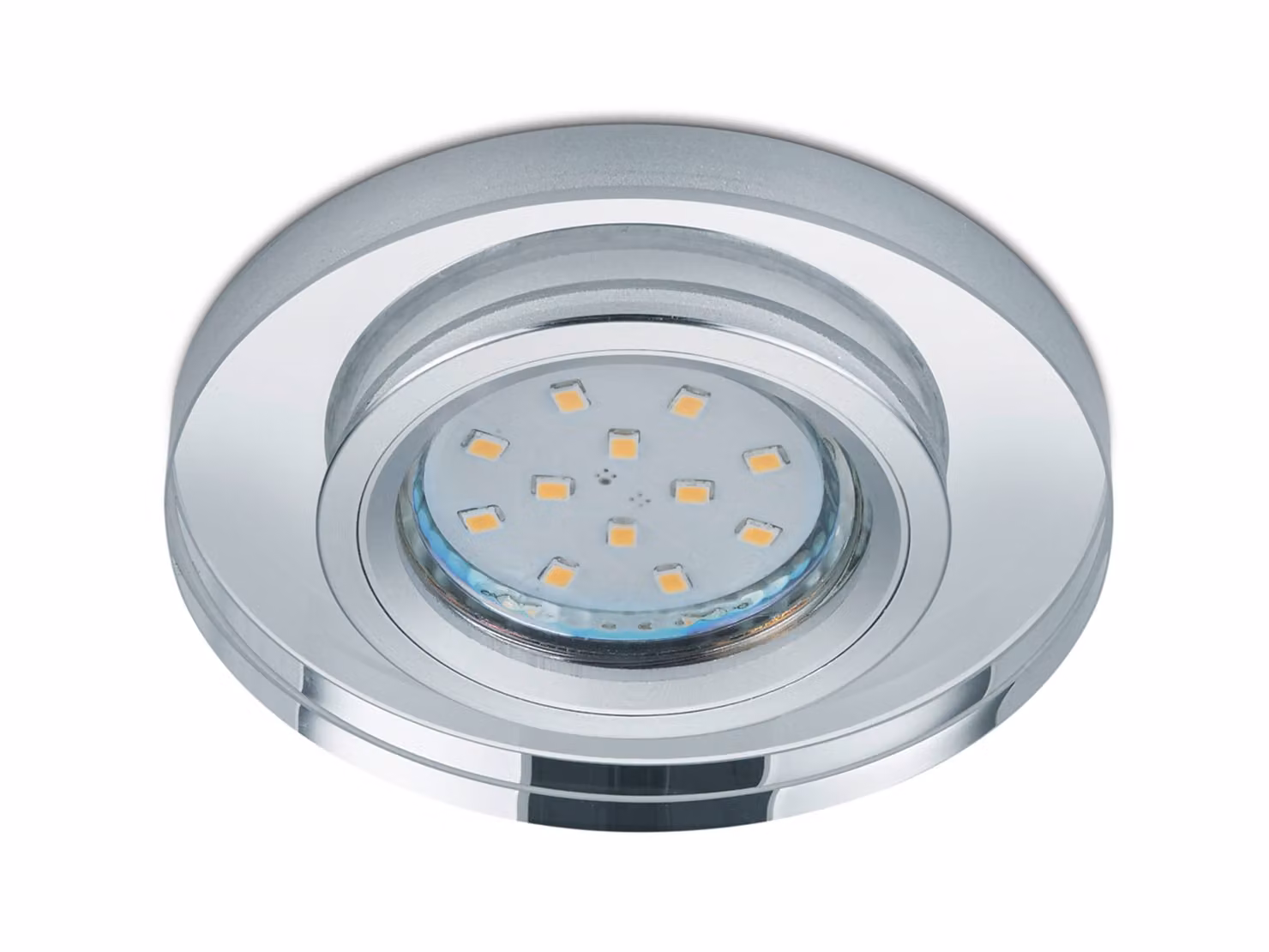 Apparecchio di illuminazione da incasso PIRIN silver Trio 652100152