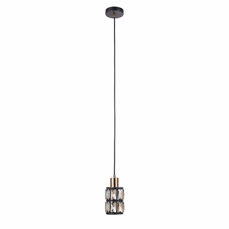 MENFI lampada a sospensione PND-44236-1-BK-GD Italux