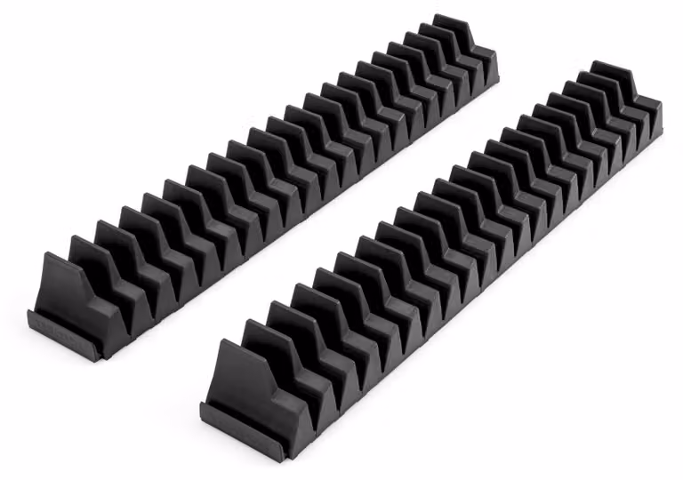 TEKTON OTM92140, set di organizer modulari con fessure per 40 utensili, colore nero