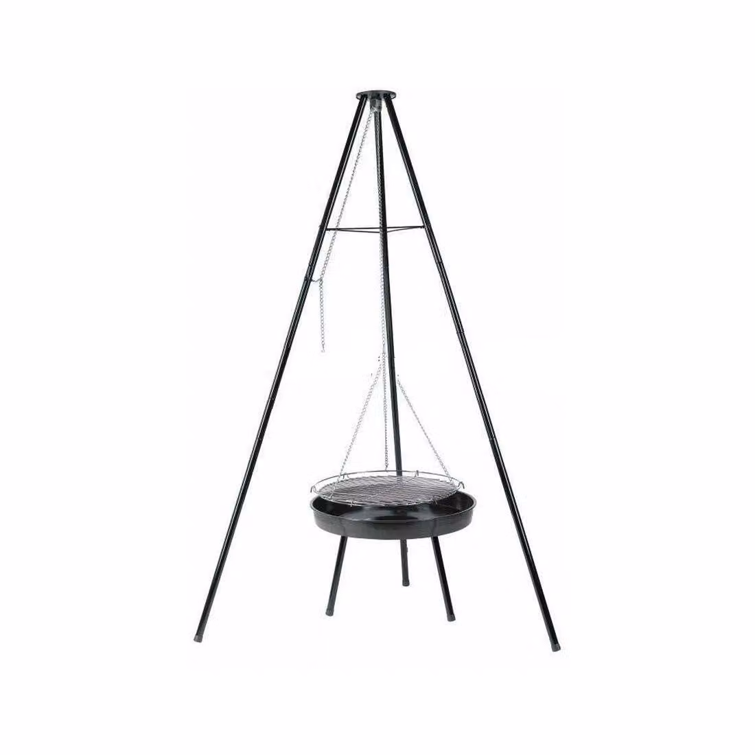 Diametro griglia 54,5 cm NERO con supporto