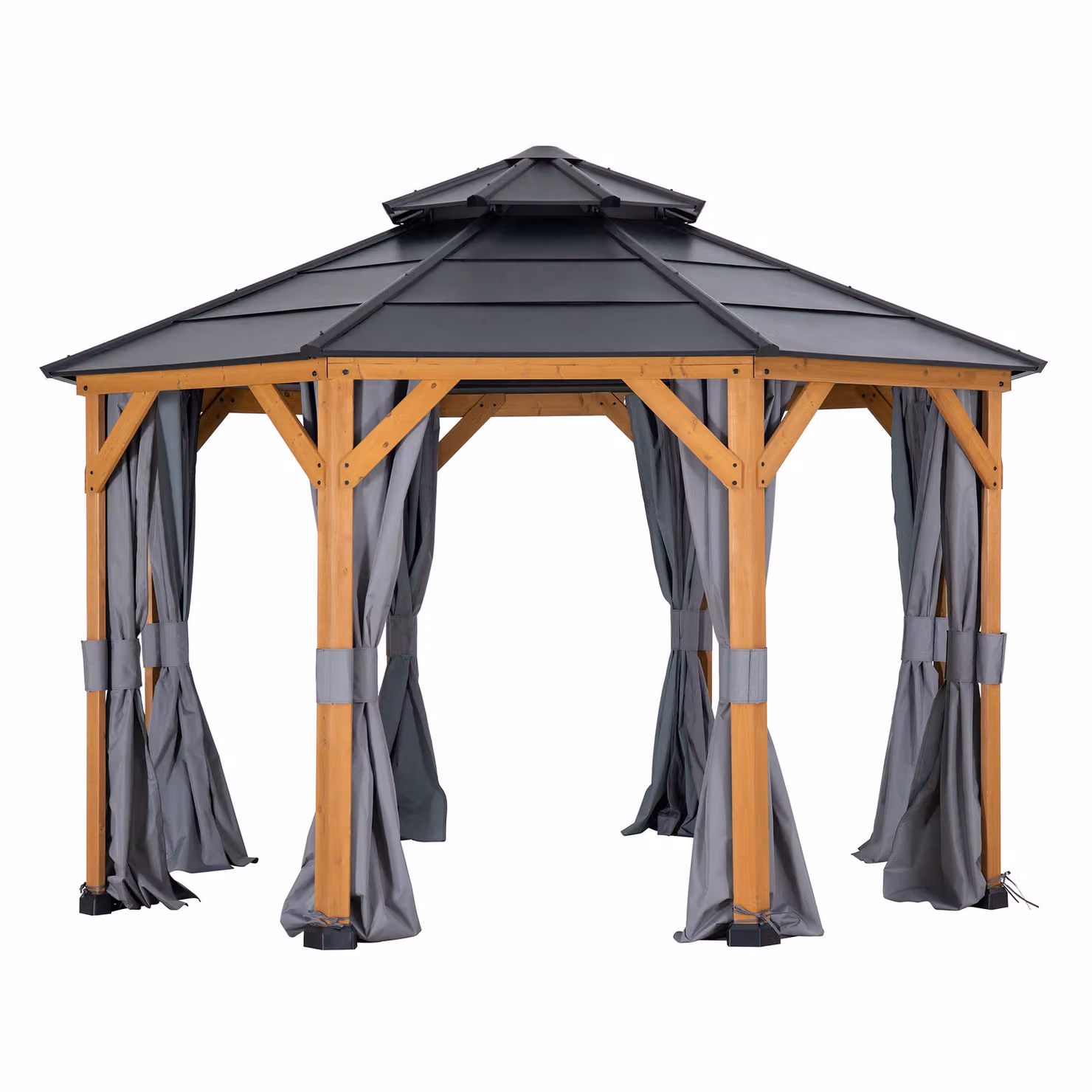 Tenda per padiglione in acciaio - 395 x 395 cm