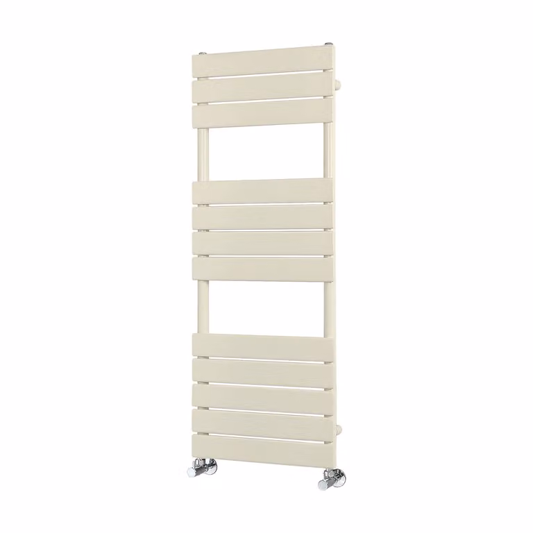 Scaldasalviette di Design - 1200mm x 450mm - Bianco (Pearl White) - Lustro