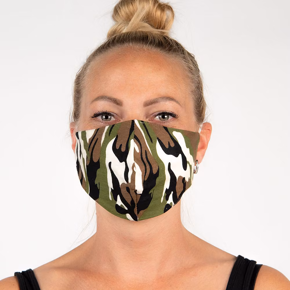 Maschera lavabile Clayre & Eef 13x26 cm Diversi Cotone