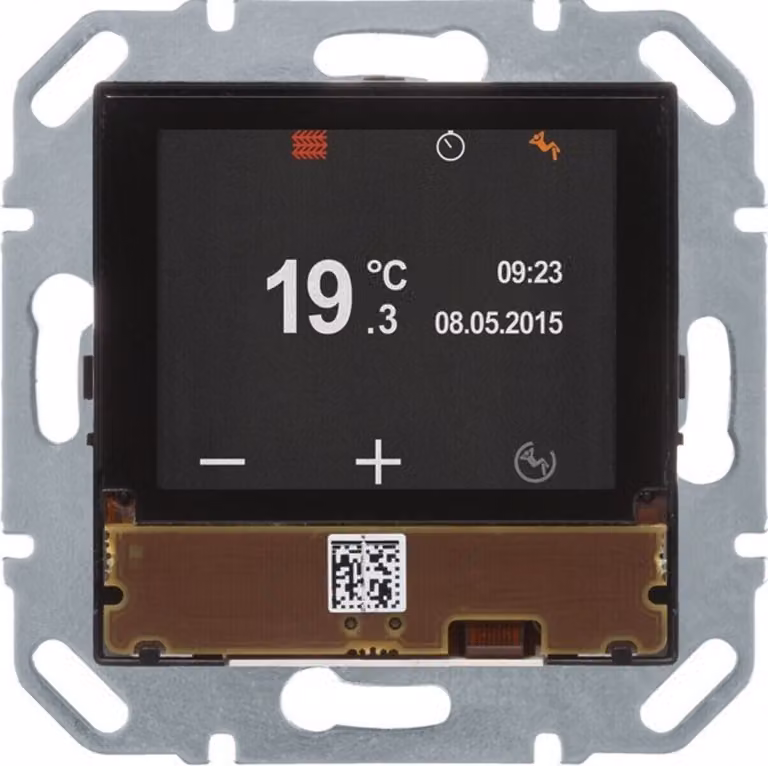 BERKER GMBH Regolatore di temperatura KNX con display TFT 80440100 Unità di accoppiamento bus integrata K