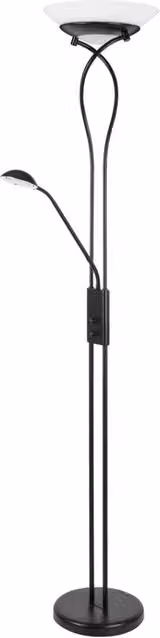 Lampada da terra Rabalux Gamma Trend 4554 3 luci nera