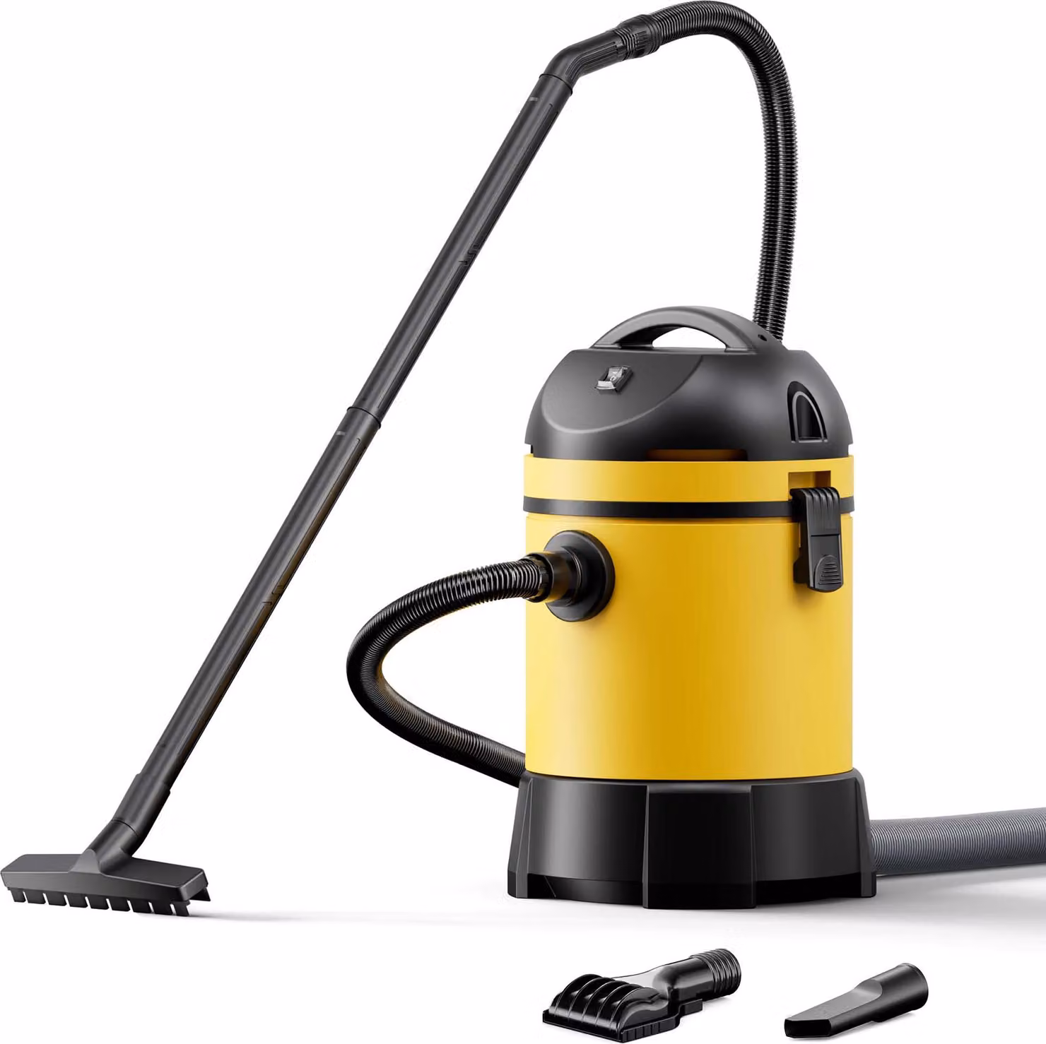 Aspiratore per laghetti Wiltec 1400 W, capacità 30 litri, con 2 tubi, aspiratore di fanghi per piscine aspiratore di fanghi per laghetti aspiratore di fanghi a umido con sistema di svuotamento automatico