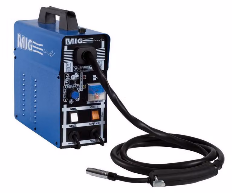 Saldatrice MIG senza gas - 95 Ampere e 3000 W di potenza, ideale per la saldatura di lamiere sottili