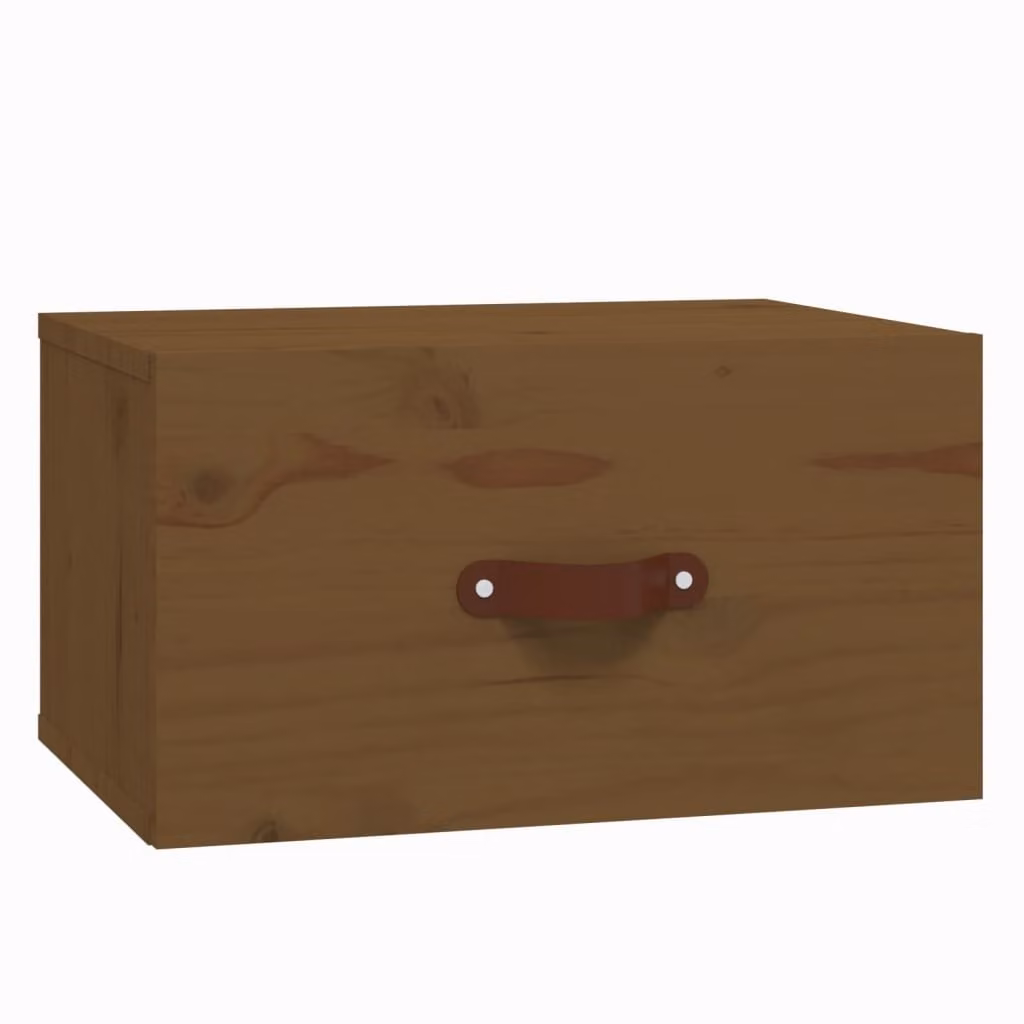 Comodino a Muro ambra 40x29,5x22 cm